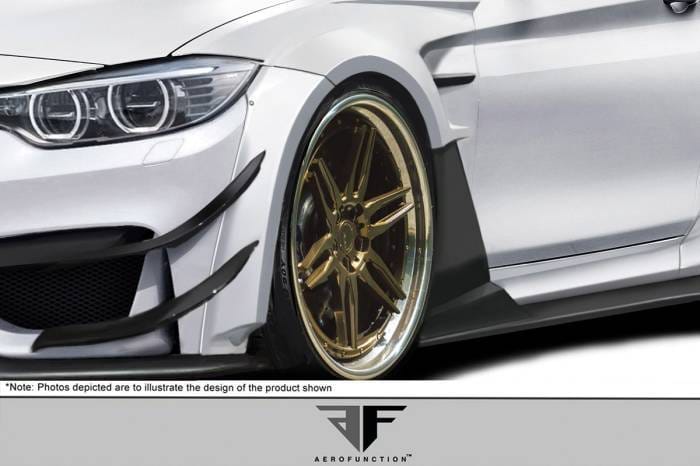 BMW 4 Series AF-1 Aero Function Body Kit- Fenders 113586 thumbnail 2