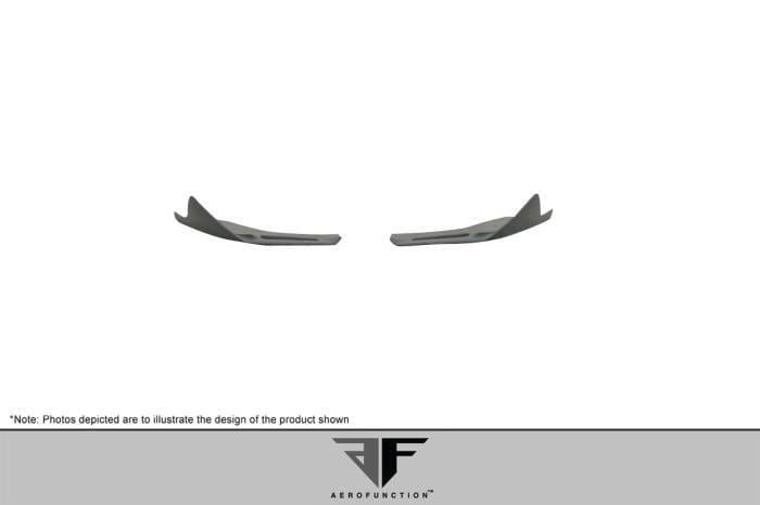 Lamborghini Aventador Aero Function 2pcs Front Bumper Lip Body Kit 113744 thumbnail 3