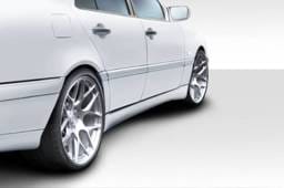 Mercedes C Class BR-S Duraflex Side Skirts Body Kit 112833