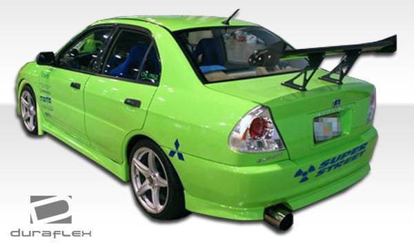 Mitsubishi Mirage 4DR Duraflex Evo 5 Rear Bumper Cover - 1 Piece - 101886 thumbnail 3