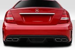 Mercedes C63 Black Series Look Duraflex Rear Body Kit Bumper!!! 113925