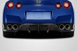 Nissan GTR Malve Carbon Fiber Rear Bumper Diffuser Body Kit 117779