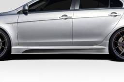 Mitsubishi Evolution UN Track Duraflex Side Skirts Body Kit 117780