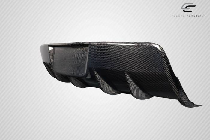 Mazda Mazda 3 Corkscrew Carbon Fiber Rear Bumper Diffuser Body Kit 117943 thumbnail 3