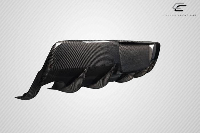 Mazda Mazda 3 Corkscrew Carbon Fiber Rear Bumper Diffuser Body Kit 117943 thumbnail 4