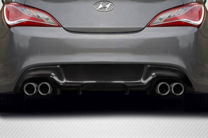 Hyundai Genesis 2DR Twins Carbon Fiber Rear Diffuser Body Kit 117967