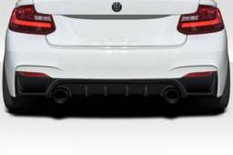 BMW 2 Series Werks Duraflex Rear Bumper Lip Diffuser Body Kit 118148