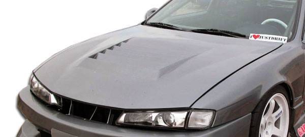 Nissan 240SX Duraflex D-1 Hood - 1 Piece - 104240