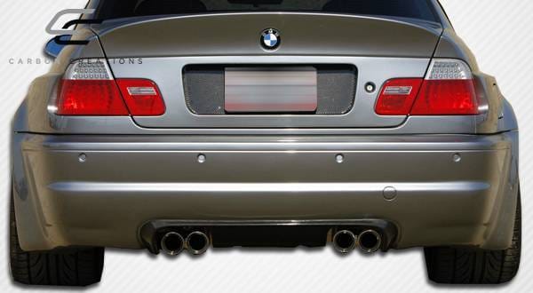 BMW 3 Series 2DR Carbon Creations CSL Look Rear Diffuser - 1 Piece - 105347 thumbnail 4