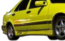 Saab 9000 Duraflex Turbo Look Side Skirts Rocker Panels - 2 Piece - 105425