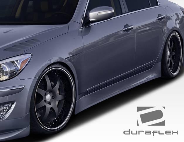Hyundai Genesis Duraflex Executive Side Skirts Rocker Panels - 2 Piece - 106370 thumbnail 2