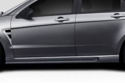 Ford Focus 4DR Duraflex Piranha Side Skirts Rocker Panels - 2 Piece - 106426
