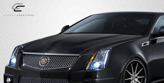 Cadillac CTS Carbon Creations CTS-V Look Hood - 1 Piece - 106864 thumbnail 3