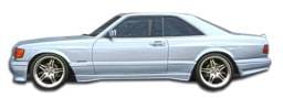 Mercedes-Benz S Class Duraflex AMG Look Wide Body Door Caps - 4 Piece - 107198