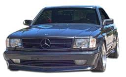 Mercedes-Benz S Class Duraflex AMG Look Wide Body Front Bumper Cover - 1 Piece - 107195