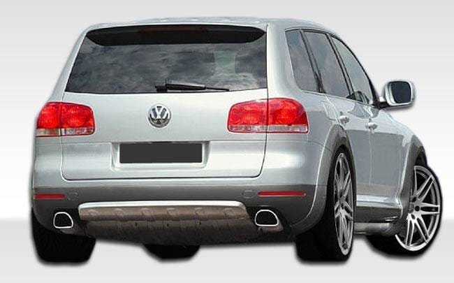 Volkswagen Touareg Duraflex CR-C Rear Diffuser - 2 Piece - 107286