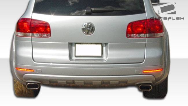 Volkswagen Touareg Duraflex CR-C Rear Diffuser - 2 Piece - 107286 thumbnail 2
