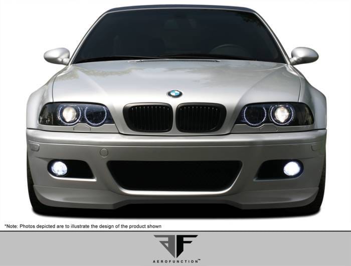 BMW M3 2DR AF-1 Overstock (GFK) Front Bumper Add On Body Kit 107364 thumbnail 2
