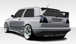 Volkswagen Golf Duraflex R-1 Wide Body Rear Bumper Cover - 1 Piece - 107688