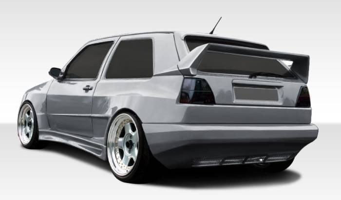 Volkswagen Golf Duraflex R-1 Wide Body Rear Bumper Cover - 1 Piece - 107688