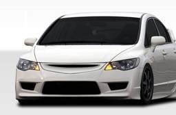 Honda Civic 4DR Duraflex JDM Type R Conversion Front Bumper Cover - 1 Piece - 107736