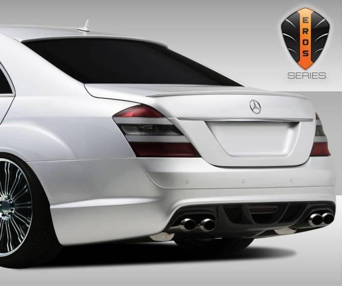 Mercedes-Benz S Class Duraflex Eros Version 2 Rear Bumper Cover - 1 Piece - 107794 thumbnail 2