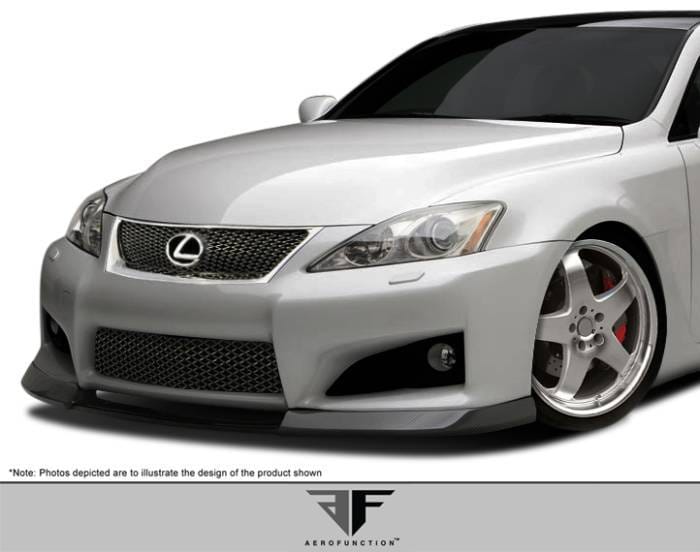 Lexus IS-F AF-1 Aero Function Front Bumper Lip Body Kit 107907 thumbnail 2