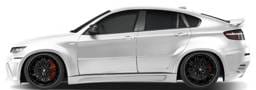 BMW X6 AF-3 Overstock (GFK) Side Skirts Wide Body Kit 107929