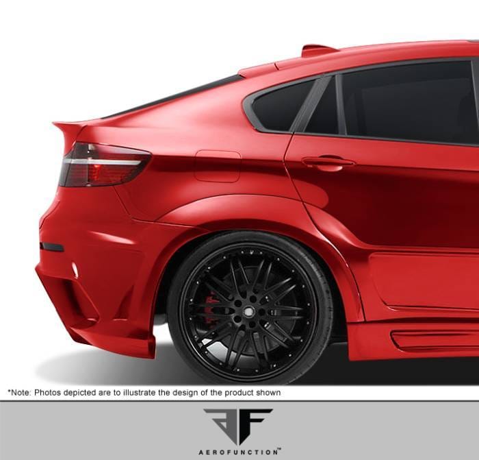 BMW X6 AF-3 Overstock (GFK) Wide Body Kit- Rear Fenders 107931 thumbnail 2