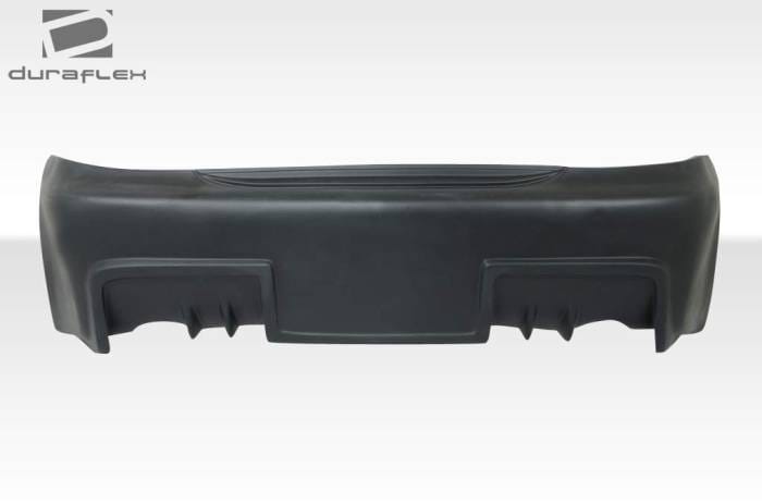 Mitsubishi Lancer Duraflex Evo X Look Rear Bumper Cover - 1 Piece - 108206 thumbnail 4