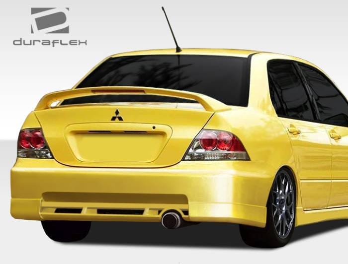Mitsubishi Lancer Duraflex K-1 Rear Bumper Cover - 1 Piece - 108209 thumbnail 2