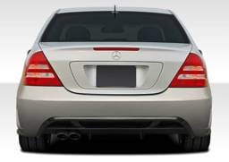 Mercedes-Benz C Class Duraflex AMG V2 Look Rear Bumper Cover - 1 Piece - 108245