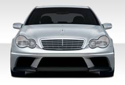 Mercedes-Benz C Class Duraflex AMG V2 Look Front Bumper Cover - 1 Piece - 108244