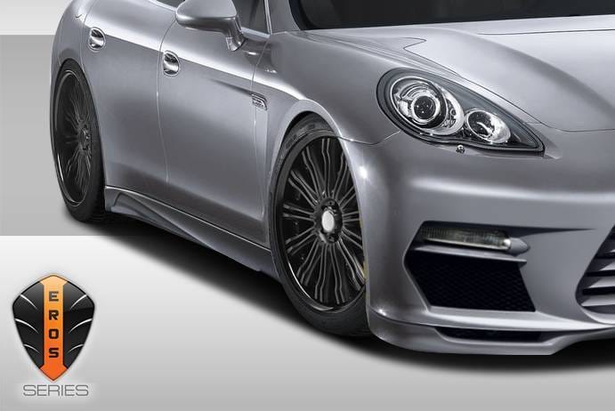 Porsche Panamera Duraflex Eros Version 3 Side Skirts Rocker Panels - 2 Piece - 108283 thumbnail 2