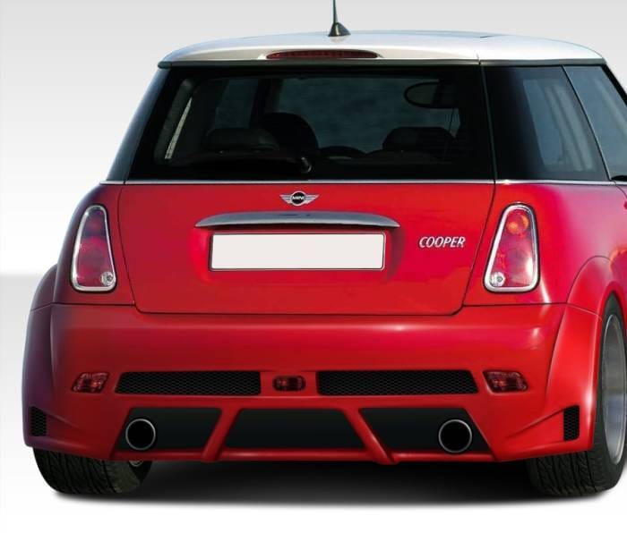 Mini Cooper Duraflex Type Z Wide Body Rear Bumper Cover - 1 Piece - 108319