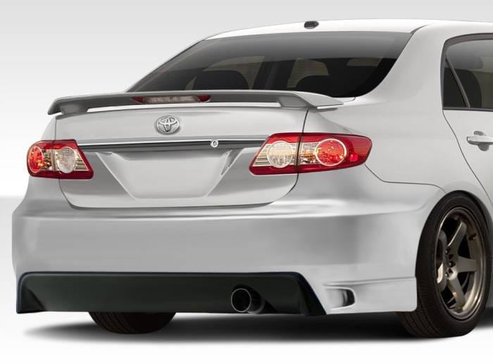 Toyota Corolla Duraflex GT Concept Rear Bumper Cover - 1 Piece - 108404