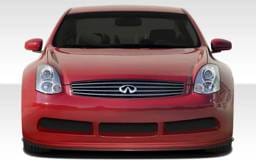 Infiniti G35 2DR Duraflex GT500 Wide Body Front Bumper Cover - 1 Piece - 108499