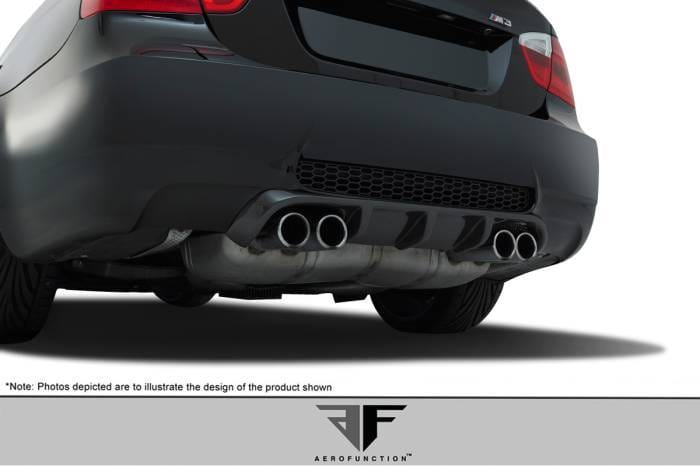 BMW M3 AF1 Aero Function CFP Rear Bumper Diffuser Body Kit 108519 thumbnail 2