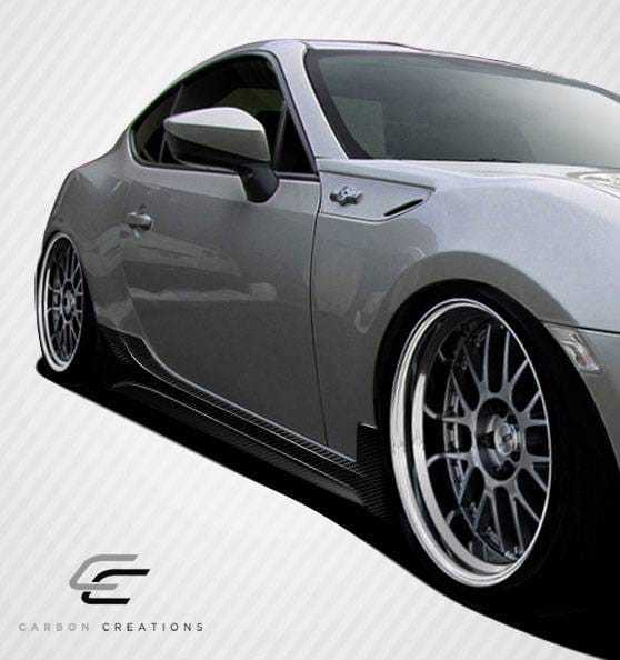 Subaru BRZ Carbon Creations TD3000 Side Skirts Rocker Panels - 2 Piece - 108543 thumbnail 2