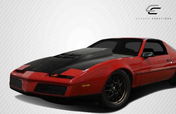 Pontiac Firebird Carbon Creations ZL1 Look Hood - 1 Piece - 108546 thumbnail 2
