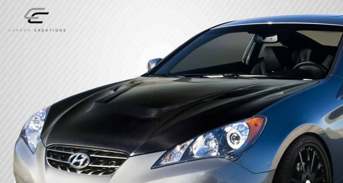 Hyundai Genesis Carbon Creations Vader Hood - 1 Piece - 108585 thumbnail 2