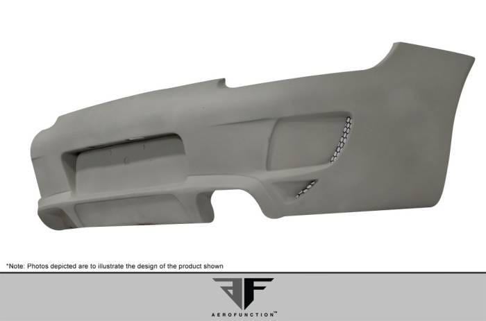 Porsche 997 AF-1 Aero Function (GFK) Rear Body Kit Bumper 108530 thumbnail 4