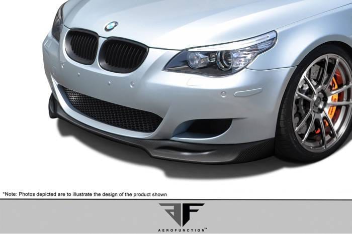BMW M5 AF-1 Aero Function CFP Front Bumper Add On Body Kit 108532 thumbnail 2