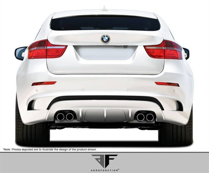 BMW X6 AF-4 Aero Function (PUR) Rear Body Kit Bumper 108612 thumbnail 2