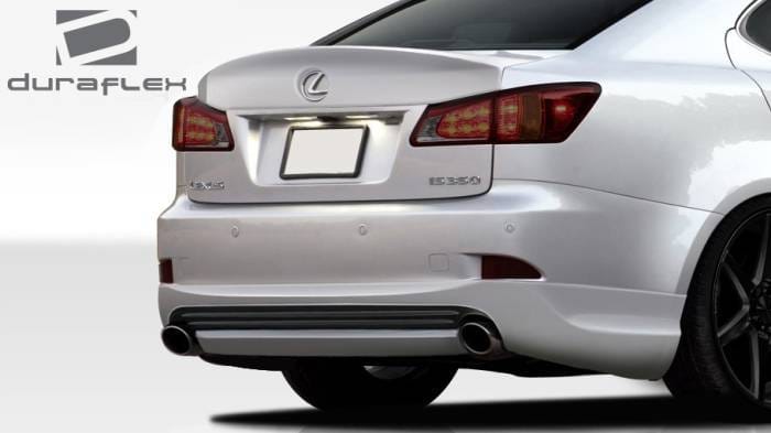 Lexus IS Duraflex I-Spec Rear Lip Under Spoiler Air Dam - 1 Piece - 108674 thumbnail 2
