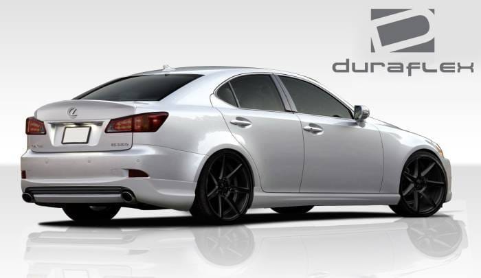 Lexus IS Duraflex I-Spec Rear Lip Under Spoiler Air Dam - 1 Piece - 108674 thumbnail 3