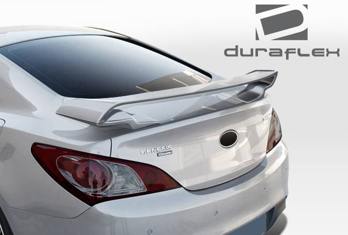 Hyundai Genesis Duraflex RS-1 Rear Wing Trunk Lid Spoiler - 1 Piece - 108664 thumbnail 2