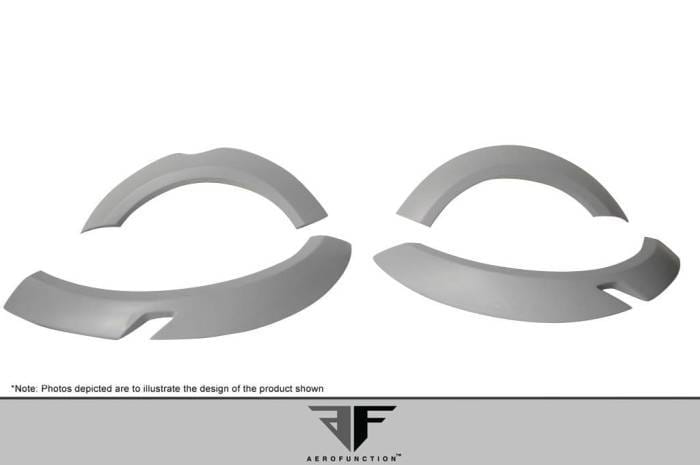 BMW 6 Series Convertible AF-2 Aero Function Widebody Fender Flares 109268 thumbnail 9