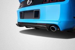 Ford Mustang Carbon Creations Boss Look Rear Diffuser - 1 Piece - 109322