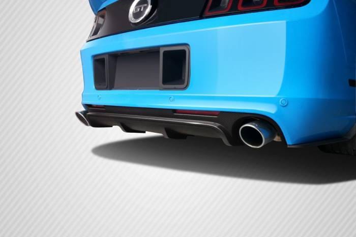 Ford Mustang Carbon Creations Boss Look Rear Diffuser - 1 Piece - 109322